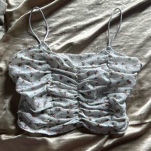 Floral crop top